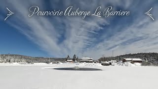 Pourvoirie Auberge La Barrière Ice fishing [upl. by Eadie]