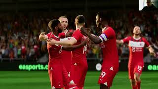 Leyton Orient vs Birmingham My reactions and comments gameplay EA Sports FC 24 [upl. by Meirrak]