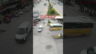 Sizce hata kimde trafik trafikkazasi mobese [upl. by Ecirtel]