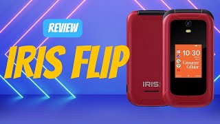 IRIS Flip Phone Review  Best KaiOS Phone So Far [upl. by Elleinad190]