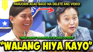 KAKAPASOK LANG NABUKING NA VP SARA PINAGTANGOL NI ATTORNEY ROWENA GUANZON TUNGKOL SA IMPEACHMENT [upl. by Lledniuq555]