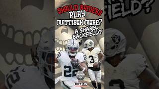 Raiders Alexander Mattison Maximizing Dual Backfield [upl. by Novit]