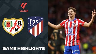 🔴 Rayo Vallecano vs Atletico Madrid  LaLiga 202425  Game Highlights [upl. by Ahsital]