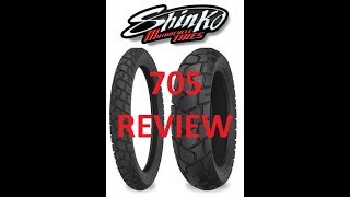 Shinko 705 Wet Test  Honda NC750X [upl. by Kcirdde695]