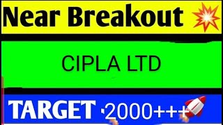 CIPLA LTD SHARE LATEST NEWS TODAYCIPLA SHARE TARGETCIPLA LTD SHARE NEWSCIPLA SHARE LATEST NEWS [upl. by Notlek]