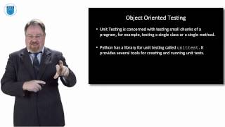 Python ObjectOriented Testing The UnitTest library [upl. by Terpstra]