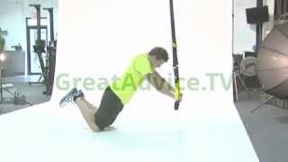 TRX Ab Roll Out Very Good For Your Core [upl. by Corenda]