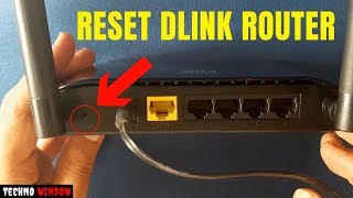 How to Reset Dlink Router to Default Settings [upl. by Eloci]