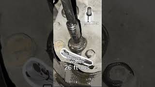 0812 INFINITI EX35 AWD  Front Differential Oil Change infiniti nissan ex35 automotive auto [upl. by Heymann351]