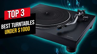 3 BEST Turntables Available On The Market 2023 For Under 1000 [upl. by Wolfram]