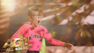 Heidi Klums Golden Buzzer 🤩 AGT AllStars  shorts [upl. by Clementi]