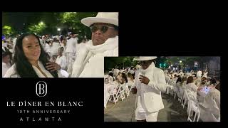 Le Diner en Blanc Atlanta 2024 10th Anniversary [upl. by Johnsten]