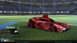 Cobalt and Crimson Spiralis  Rocket League [upl. by Esoranna]