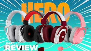 HEADSET GAMER REDRAGON HERO H530  FAST REVIEW PTBR [upl. by Grimona585]