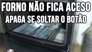 Problemas com fogão  O forno não fica aceso [upl. by Elias694]