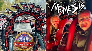 Nemesis Reborn Is OPEN First Ride Review amp NEW Forbidden Valley  Alton Towers [upl. by Servetnick815]