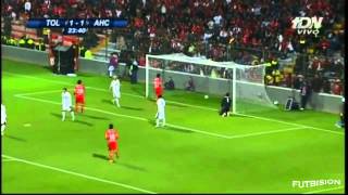 Toluca vs Amigos de Hernán Cristante 32 Futbol Amistoso 151114 Goles [upl. by Iadrahc765]