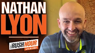 Nathan Lyon  Test Series vs India Debut Wicket amp Footy With Bill Rush Hour with JB amp Billy [upl. by Aklam]