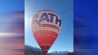 Ballonfahrt am Aggenstein im Allgäu [upl. by Yrol]