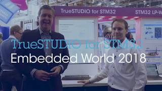 TrueStudio full features IDE solution for STM32 products now free of charge Embedded World 2018 [upl. by Eyla697]