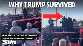 Trump shooting witness describes why Pres survived bullets as new footage emerges [upl. by Llevert]