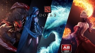 Dota 2 On AMD APU RICHLAND A86600K And Radeon HD8570D Gameplay [upl. by Ytitsahc93]