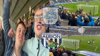 PRESTON NORTH END VS WBA VLOG BAGGIES BATTER PRESTON AWAY FROM HOME [upl. by Ttegdirb]