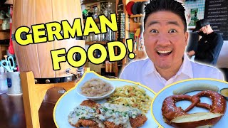 Trying GERMAN FOOD for the First Time  German Food Reaction [upl. by Gareri]