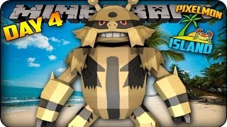 Minecraft  Pixelmon Island 20  SEASON 2 4 KING OF THE ROCK [upl. by Elleinahc]