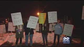 Rally held in Three Rivers surrounding the towns Fire Chief [upl. by Devondra]