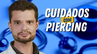 PIERCING INFLAMADO o que fazer [upl. by Namad82]