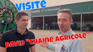 David de la Chaine agricole visite ma CUMA [upl. by Shelley]