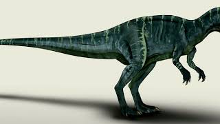 Allosaurus fragilis Sounds JW [upl. by Nerb]