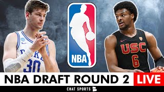 NBA Draft 2024 LIVE Round 2  Bronny James To Lakers Is OFFICIAL [upl. by Lled]