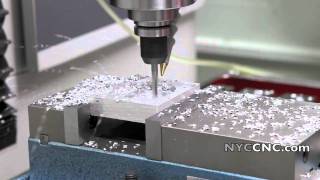 Tormach PCNC 1100  Cutting the first part Machining Aluminum Ch 10 [upl. by Puttergill]