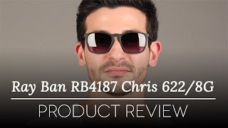 RayBan RB4187 Chris Sunglasses Review [upl. by Monique551]