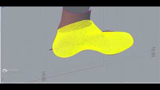 Shoe lasts modelling low last using Rhinoceros3d meshmixer [upl. by Allimaj]