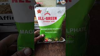 magnesium sulphate fertilizer gehu magnesium crop sandeep agri science [upl. by Lutim]