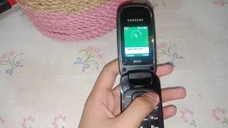 Samsung GT E1272 Incoming Call With Fake Call BlueGreen and Skyline [upl. by Gnuy]