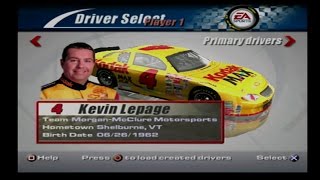 NASCAR Thunder 2002  Kevin Lepage  Richmond [upl. by Eicnan]