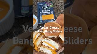 Looking for a summer recipe This Bang Bang Chicken Slider recipe is a must vegancheese sliders [upl. by Enilram189]