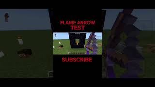 FLAME ARROW LOGIC IN MINECRAFT minecraft shorts [upl. by Windsor]