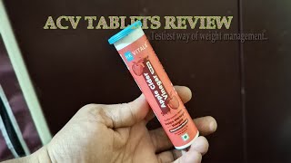 HK VITALS ACV  Tablets Review  Weight Management  Hindi [upl. by Meeharb]