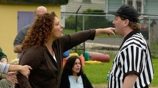 Janice Fights At Football Game  The Sopranos HD [upl. by Hamitaf967]