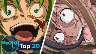 Top 20 Most DISGUSTING Anime Deaths [upl. by Arianne989]