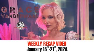 Grace VanderWaal Weekly Recap from Vandals HQ Jan 15  21 2024 [upl. by Burkley932]