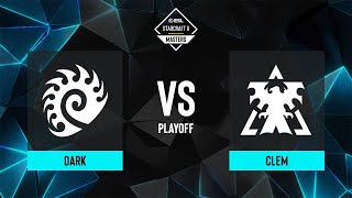 Dark vs Clem  ESL SC2 Masters Winter 2023 Finals  Grand Final [upl. by Acinna]