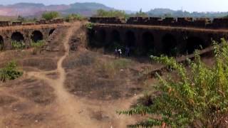 corjuem fort  near aldona  goa  india  abandoned fort  sirigao creek [upl. by Gillespie]