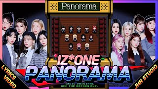 IZONE 아이즈원 Panorama 파노라마  Lyrics  8 Bit Cover Ver [upl. by Evans]