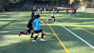 Summer Soccer Lindfield U11 Div 1 Golden Boot Shiners vs Sharks [upl. by Thurlough]